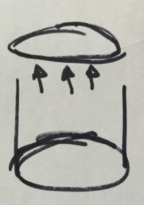 This is a really common breathing strategy - try putting your hand on your sternum. If it moves as you breath, you are probably breathing at least in part by elevating your shoulders.