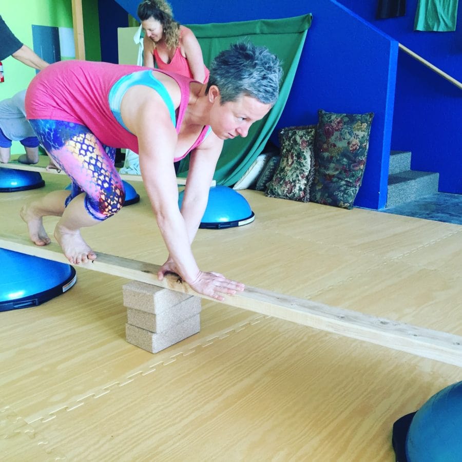 Balance on an unstable beam