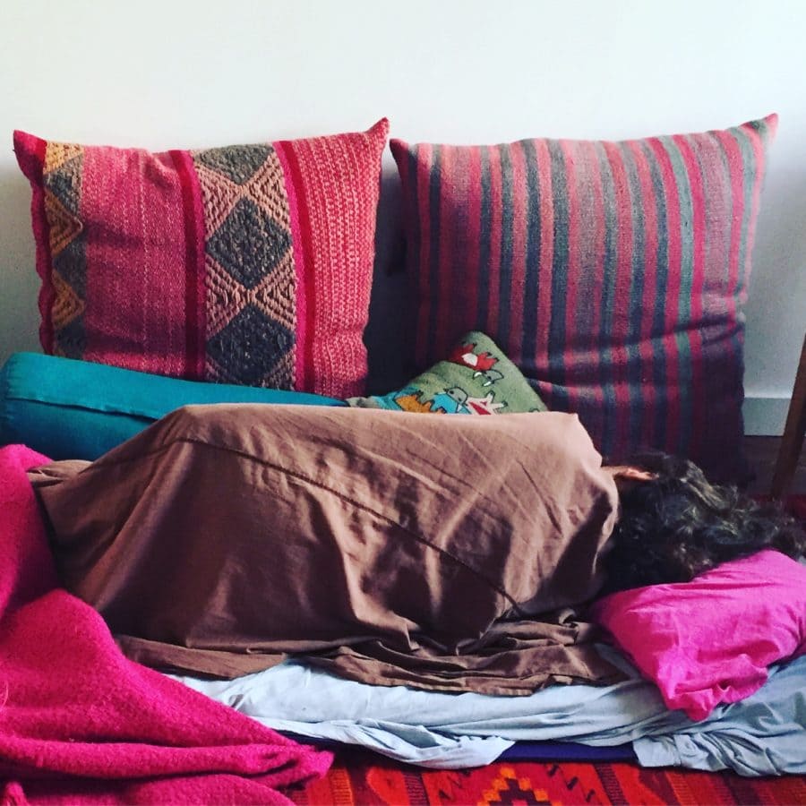 Floor sleeping