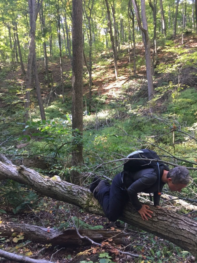 Get outdoors for less upper body tension