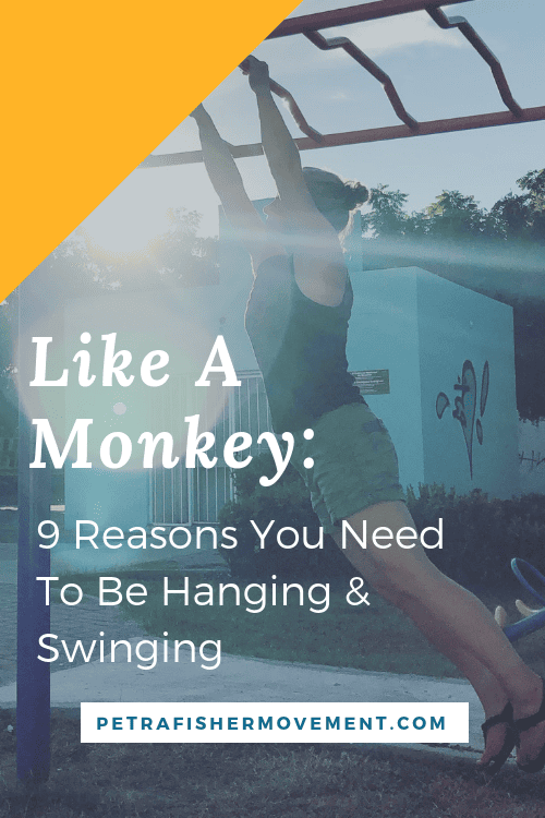 hang hanging swing shoulder pain breathing neck upper body fitness