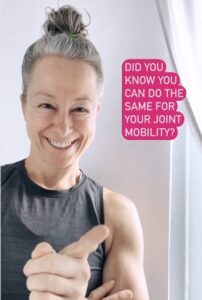 Woman brushing her teeth