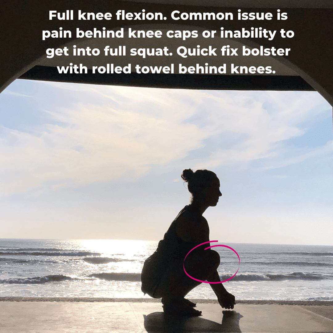 knee flexion squats